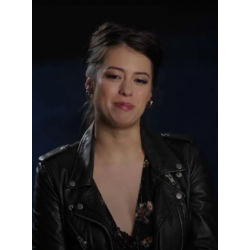Amber Midthunder Novocaine 2025 Leather Jacket